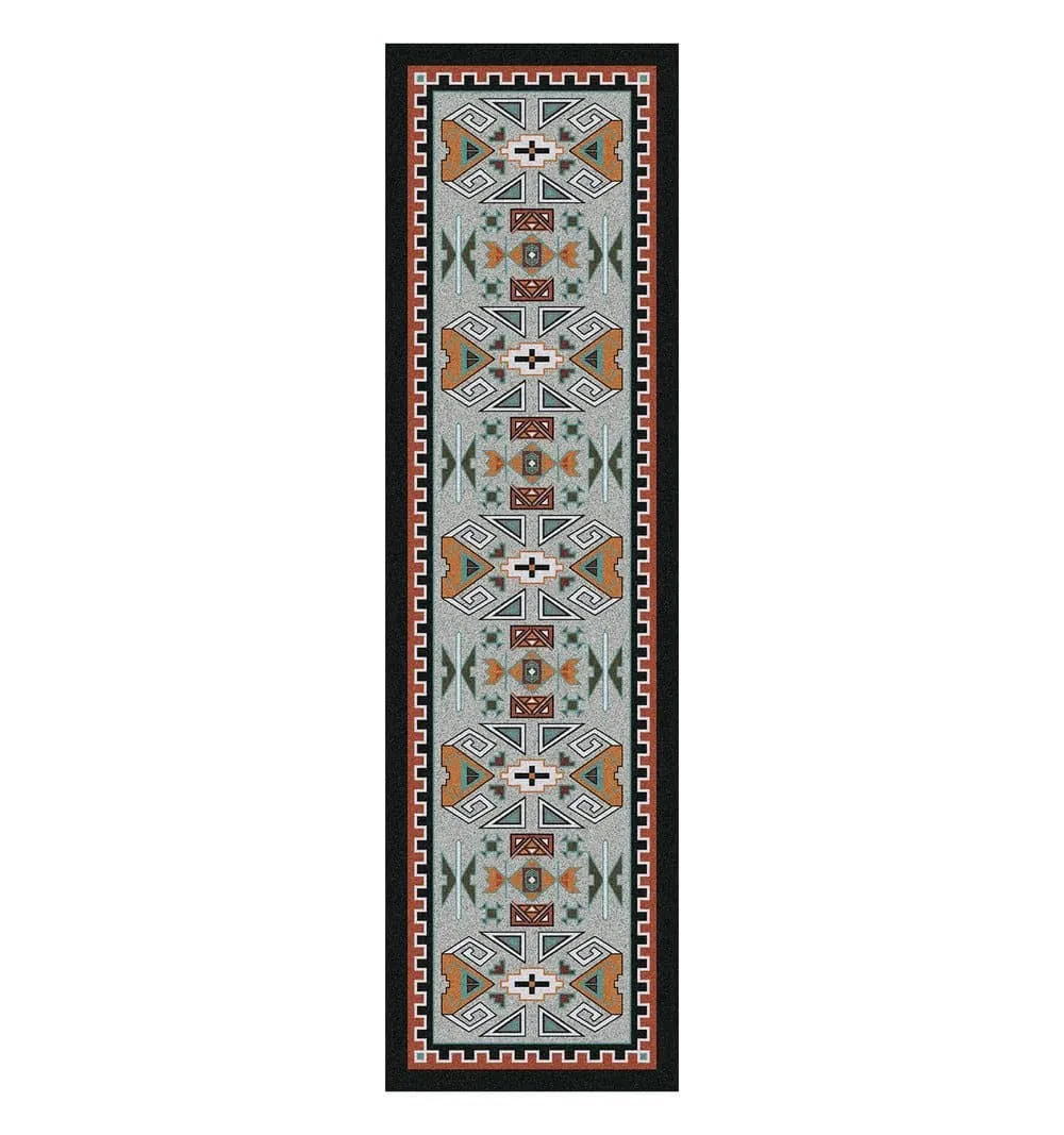Four Rams Rust Boarder Area Rugs