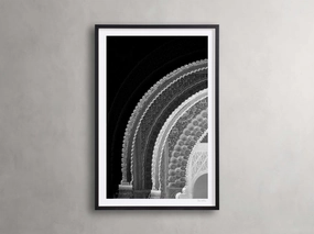 Fragments of Alhambra Framed Print