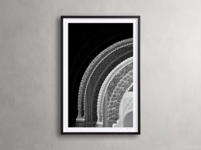 Fragments of Alhambra Framed Print