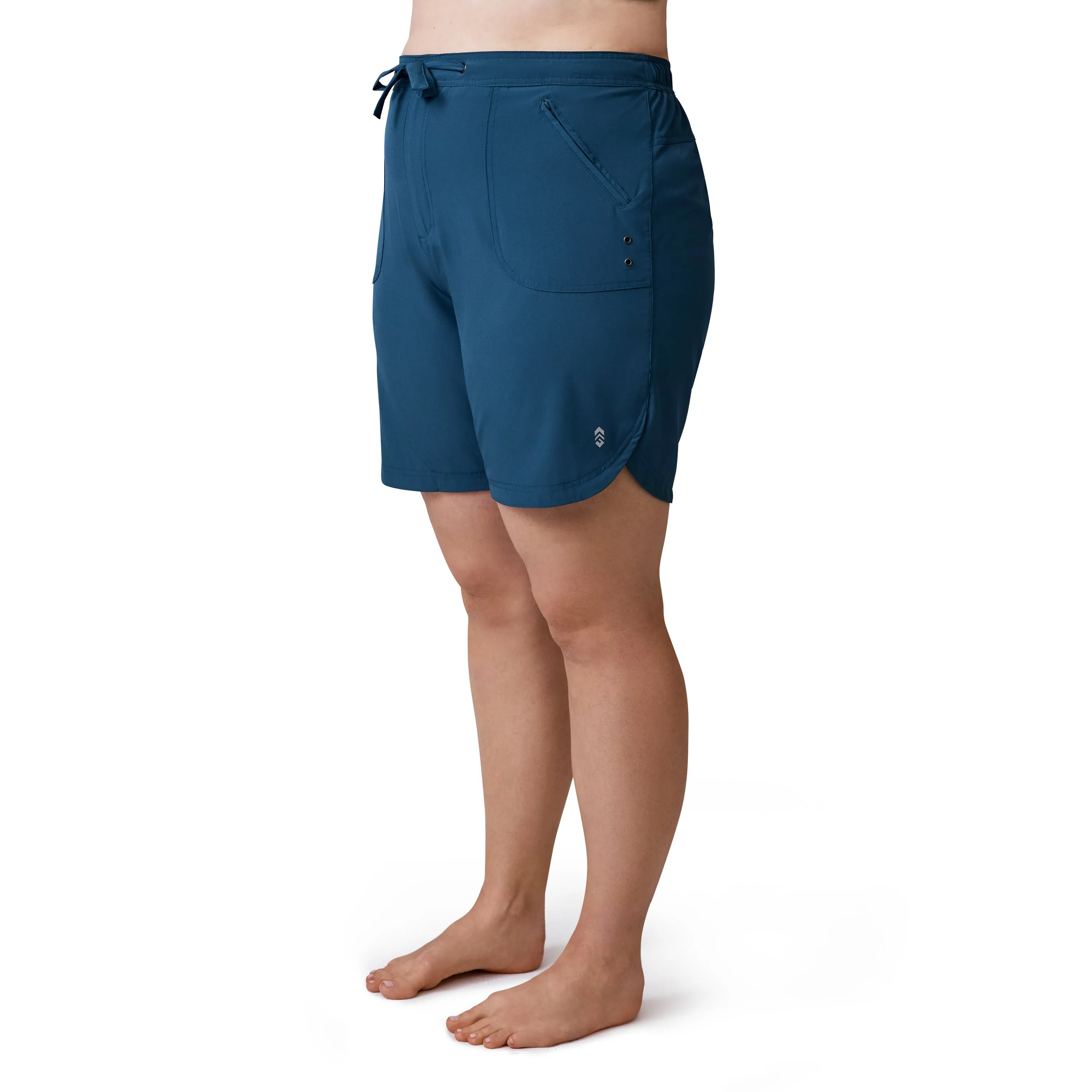 Free Country Women's Plus Size Bermuda Board Short II