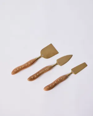 Galle Cheese Knives - Set of 3 chef knife, kitchen knife