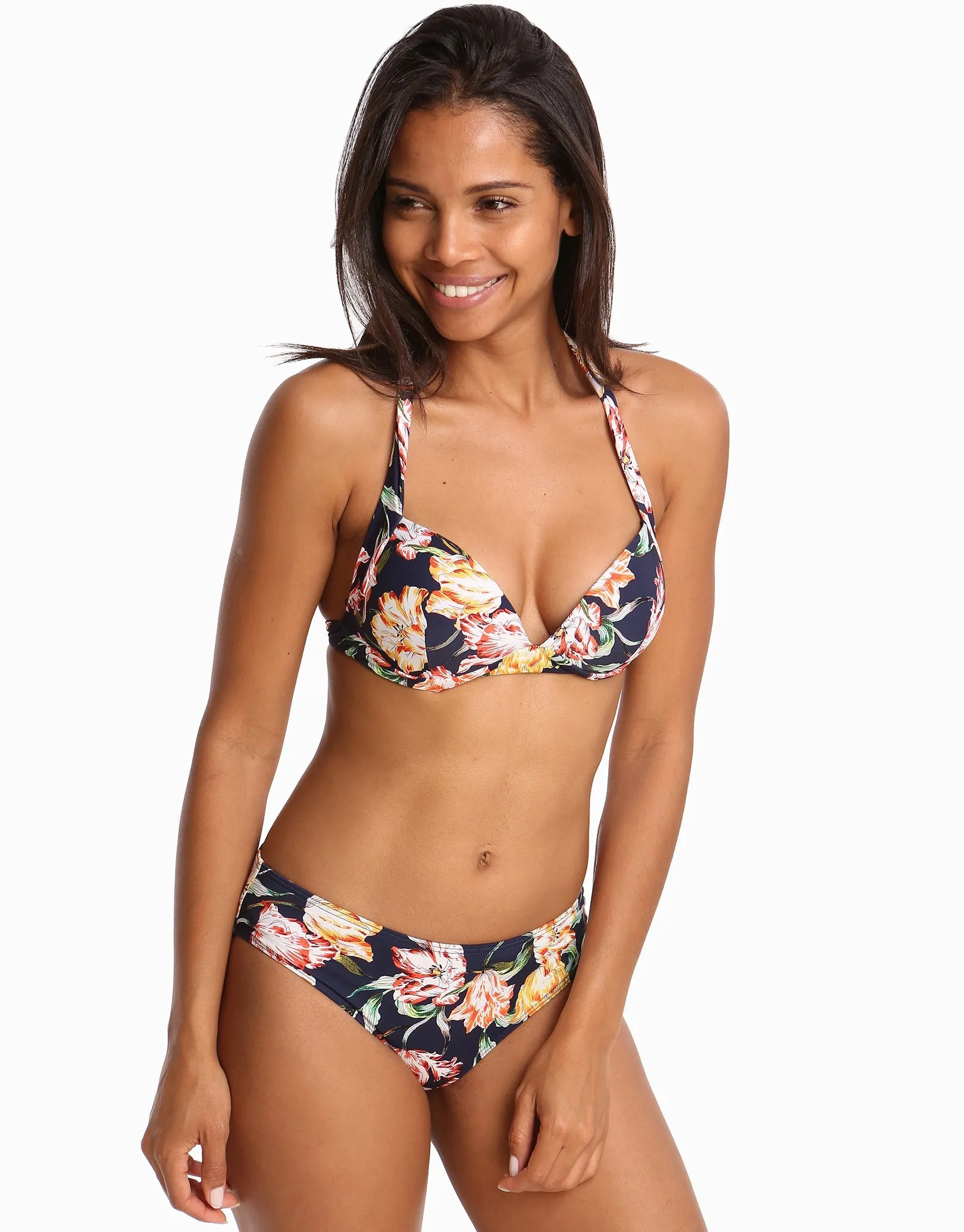 Galleria 50s Moulded Bikini Top - Ink