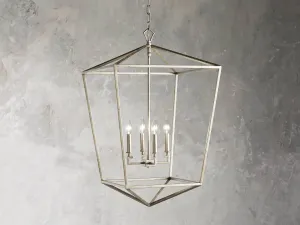 Garnet 33" Chandelier in Silver