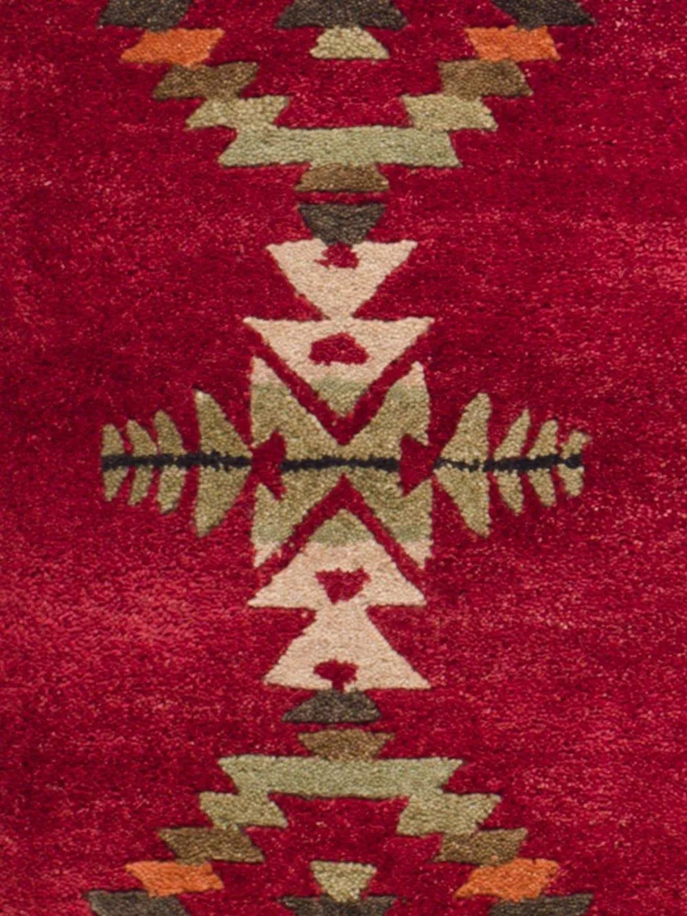Gatekeeper Hand Tufted Rugs - Red