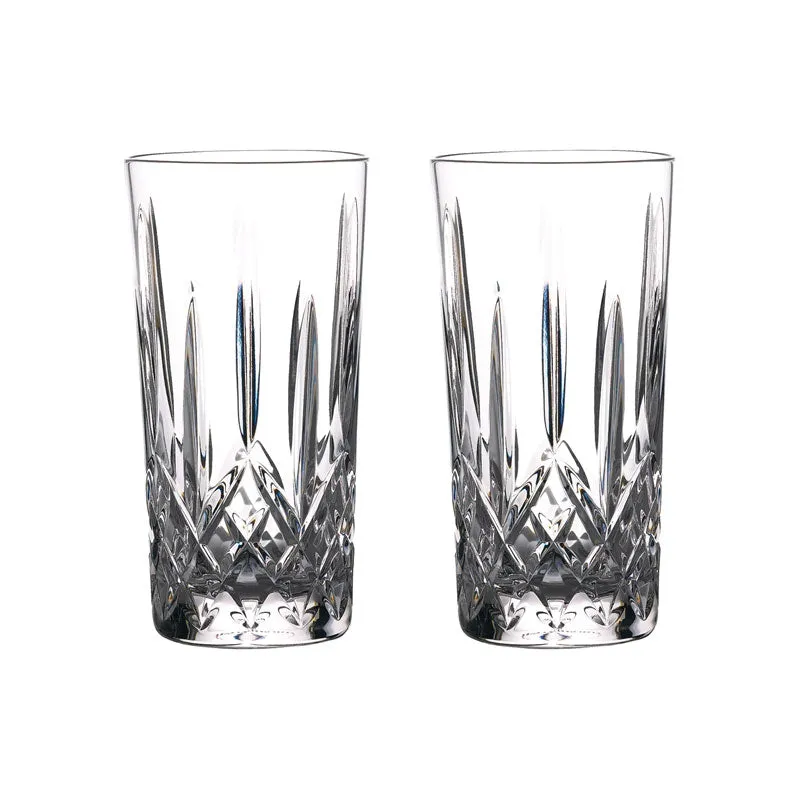 Gin Journey - Cluin Pair of highball glasses, 40cl, clear ceramic platter, appetizer tray