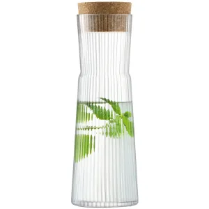 Gio Line Carafe, 1.35l, clear ceramic platter, appetizer tray
