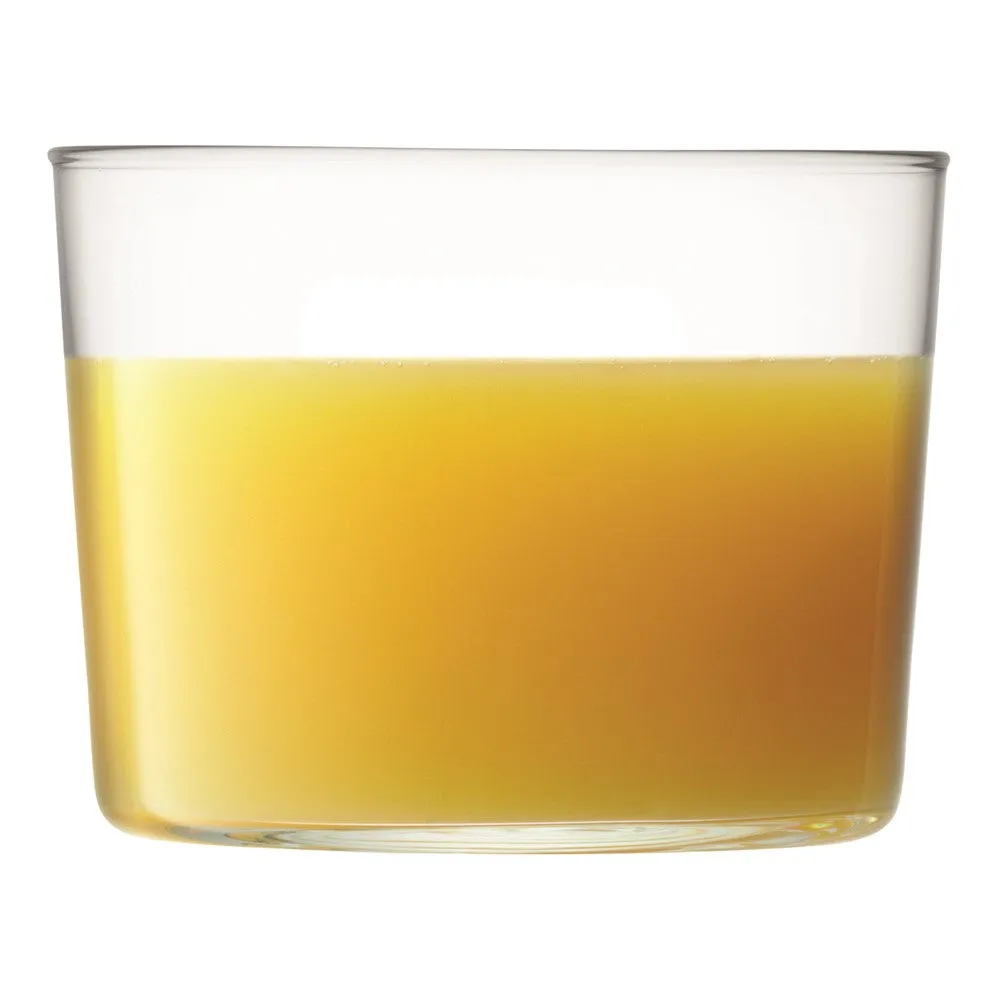 Gio Set of 4 tumblers, 220ml, clear