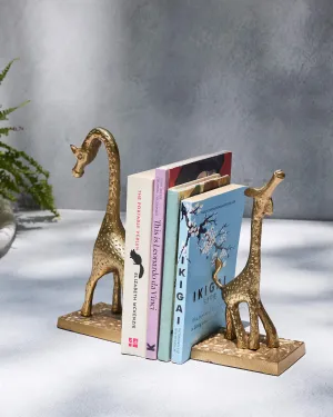 Giraffe Bookends (Set of 2) dinnerware set, ceramic plates