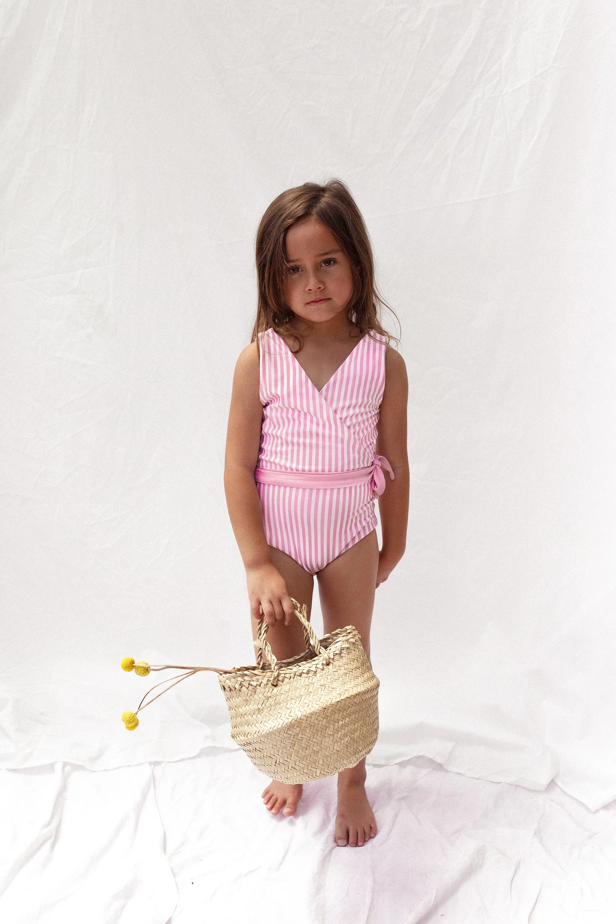 Girls Bermuda Reversible Wrapsuit