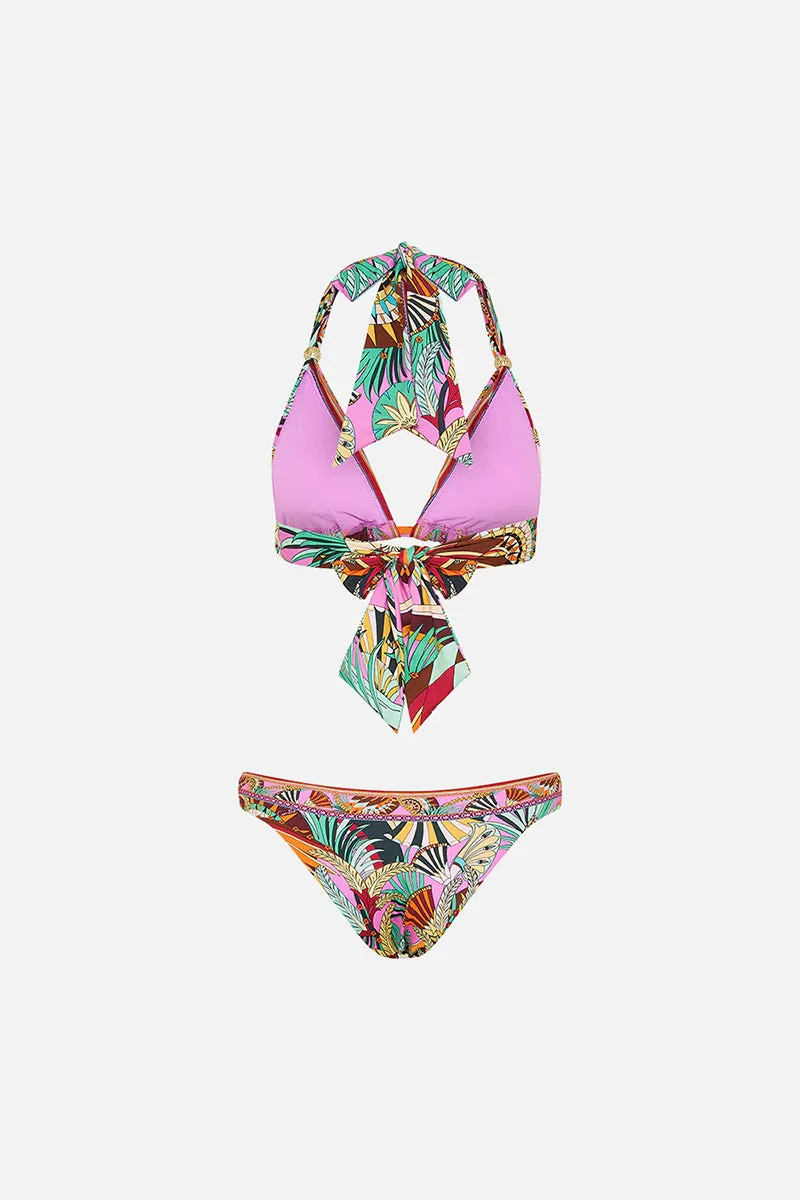 Giza Goddess Soft tie Bikini With Trim