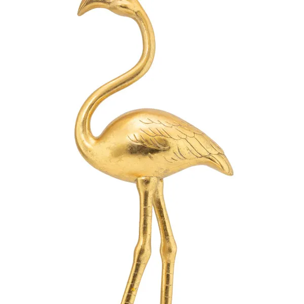 Gold Flamingo Art Deco Ornament
