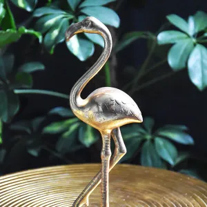 Gold Flamingo Art Deco Ornament kitchen essentials, utensils set