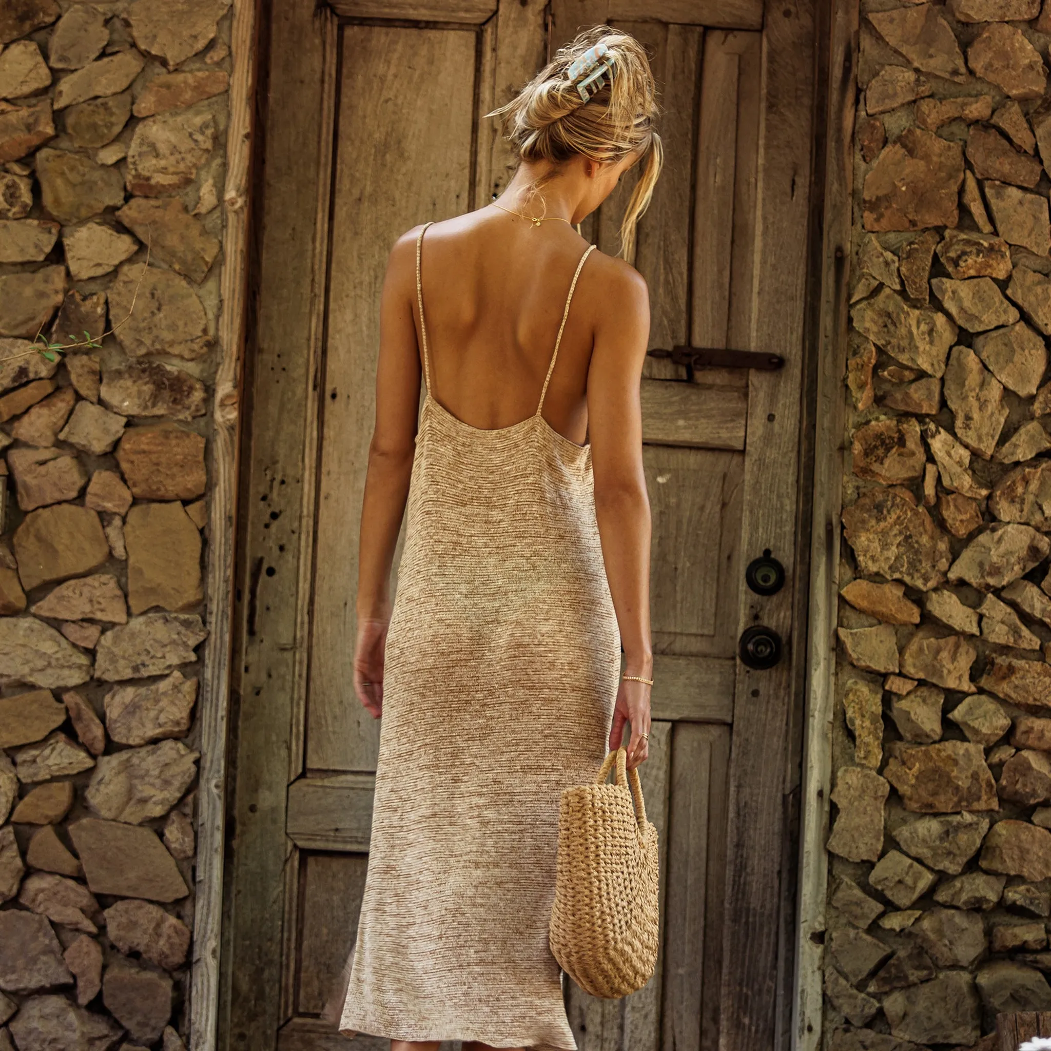 Golden Girl Maxi Dress