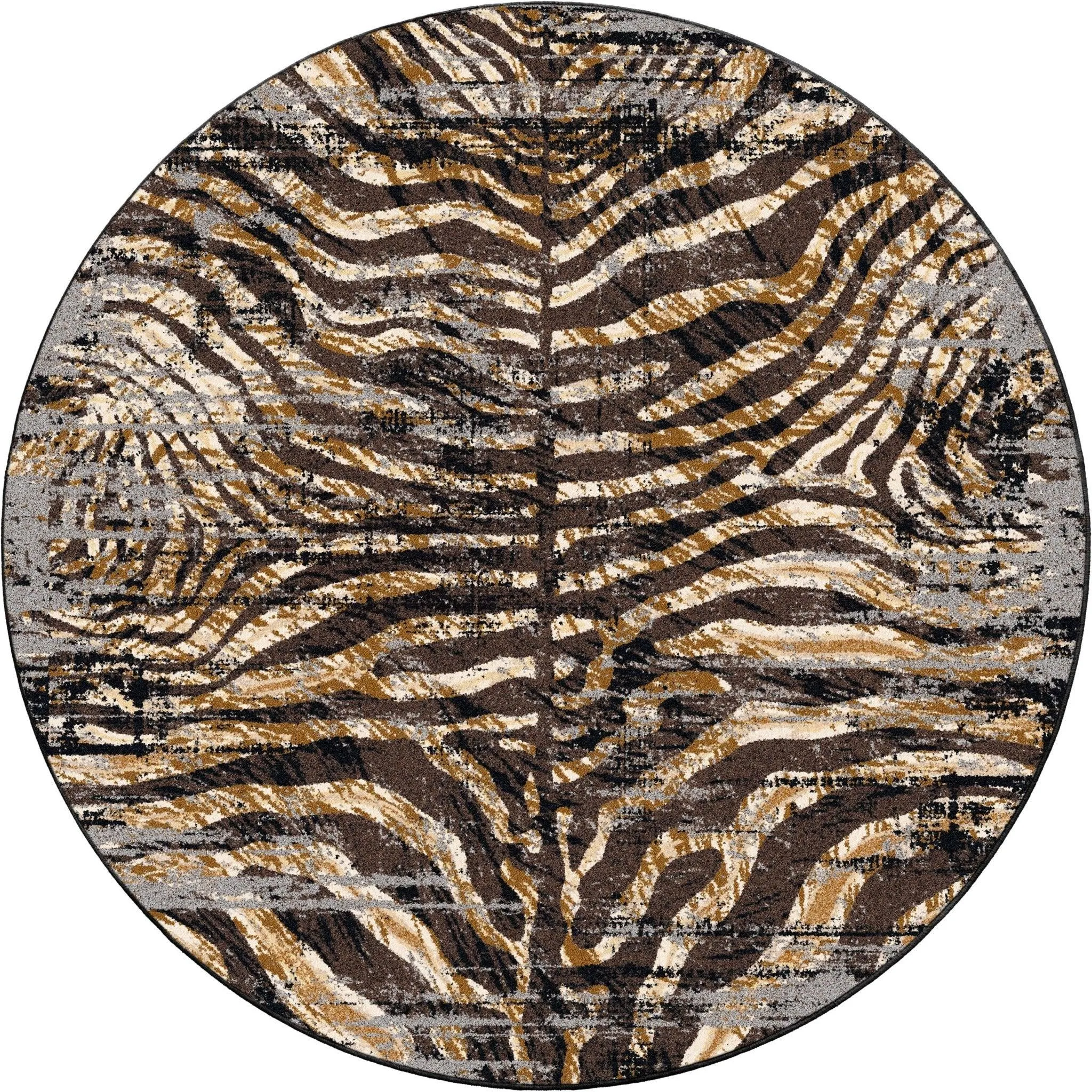 Golden Zebra Area Rugs & Runners