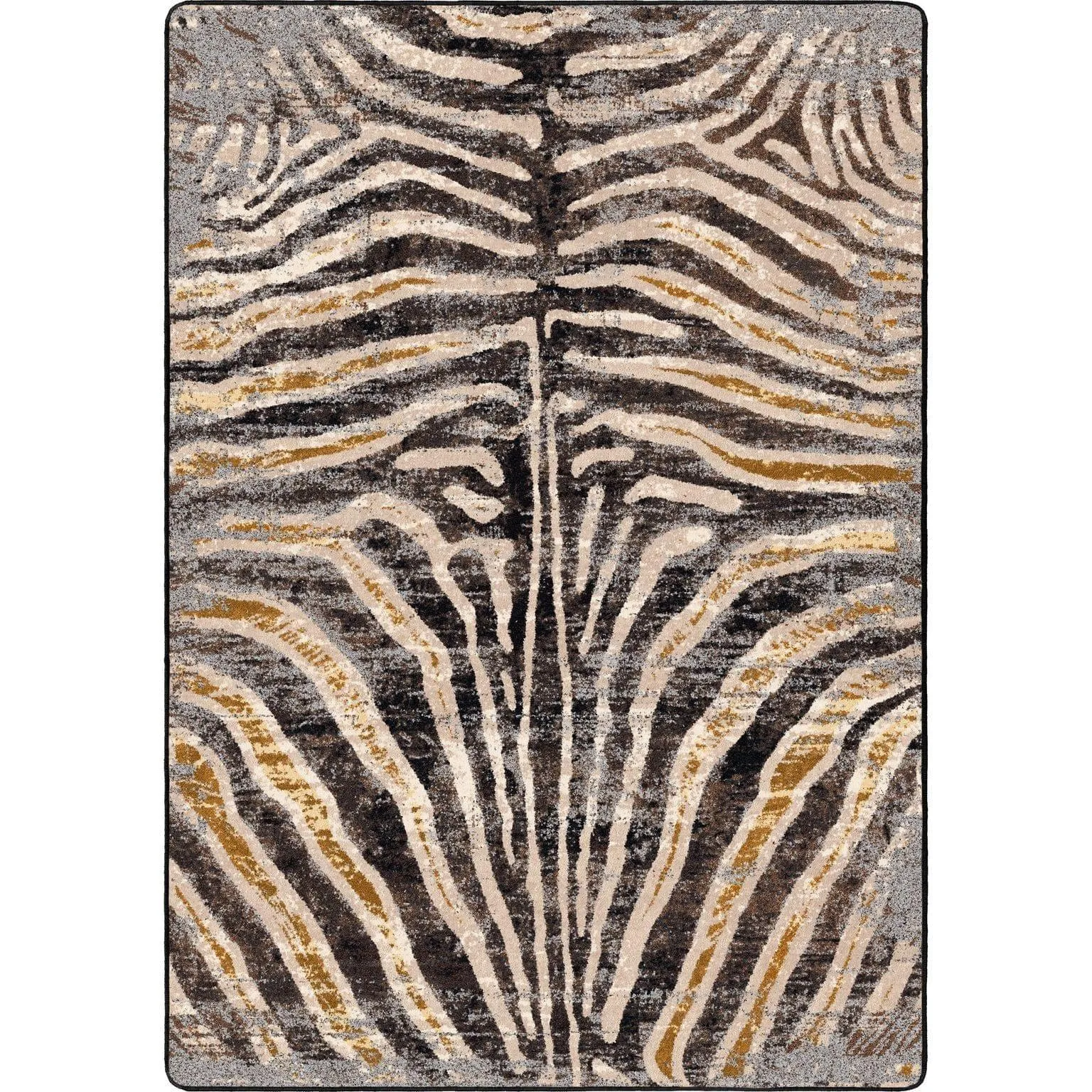 Golden Zebra Area Rugs & Runners
