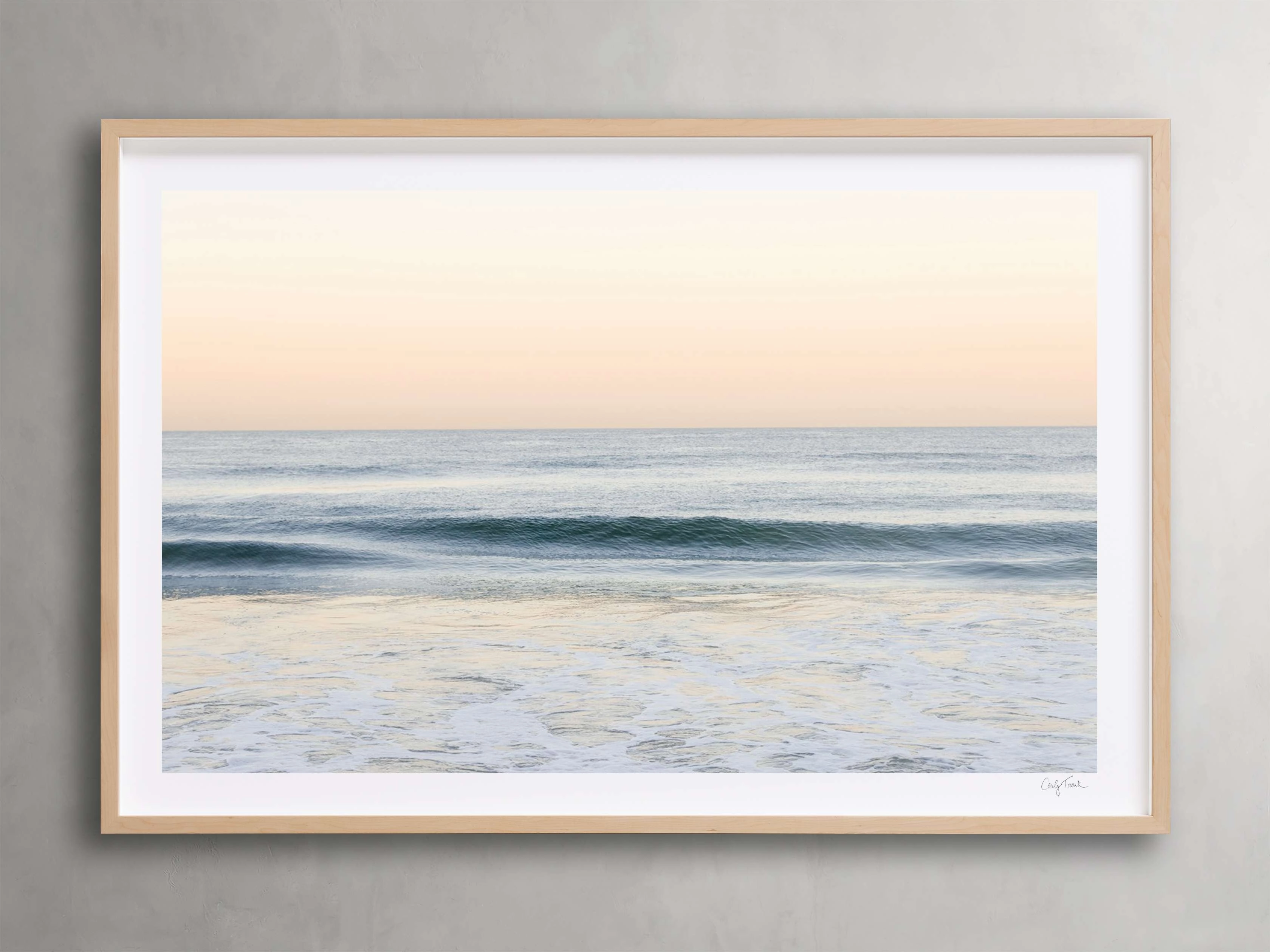 Golden Coast Framed Print II