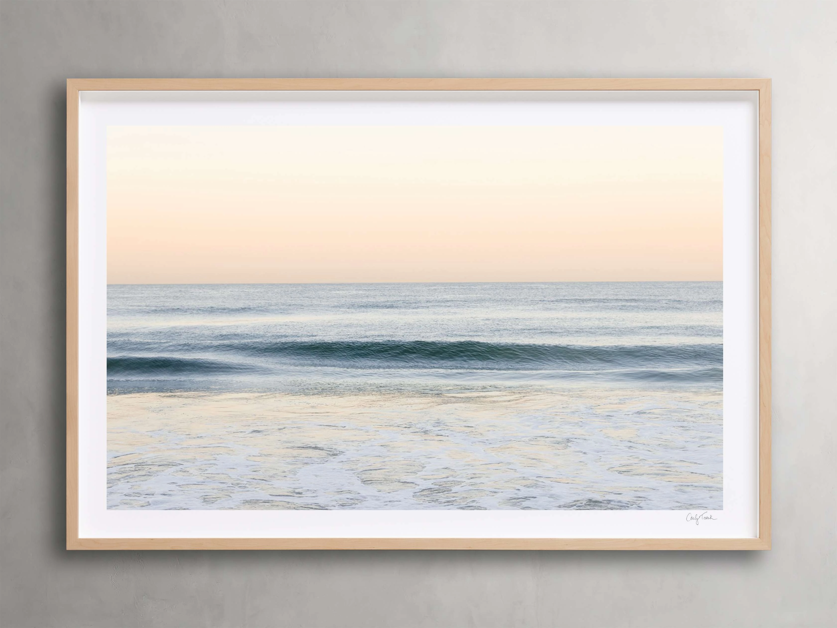 Golden Coast Framed Print II