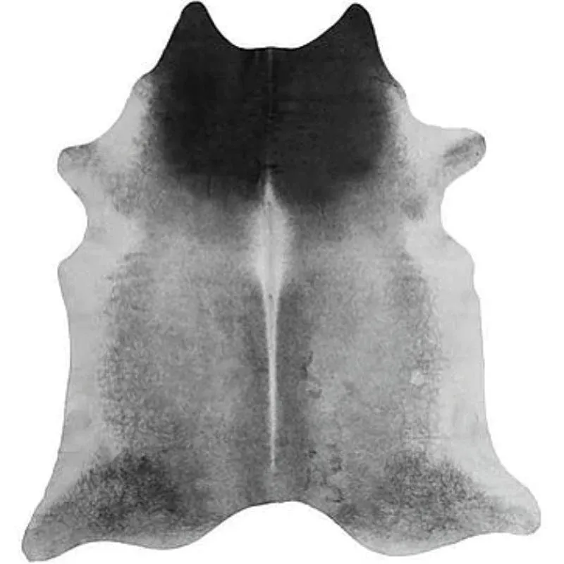 Gradient Grey Cowhides wall decor, home accessories