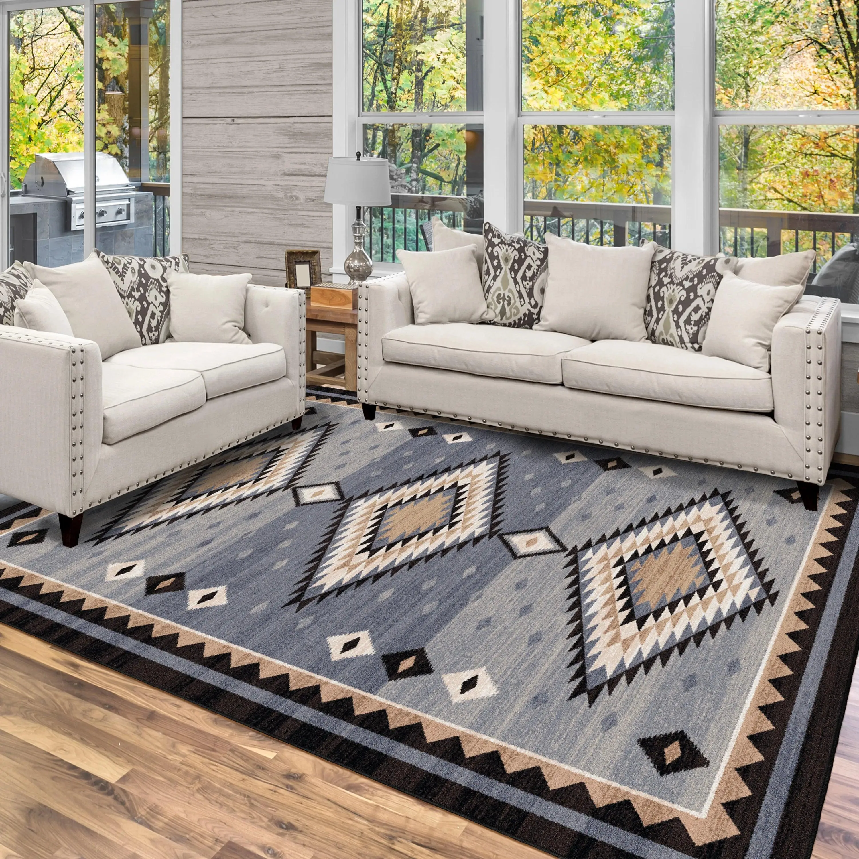 Grand Lodge Grey Gems Rugs