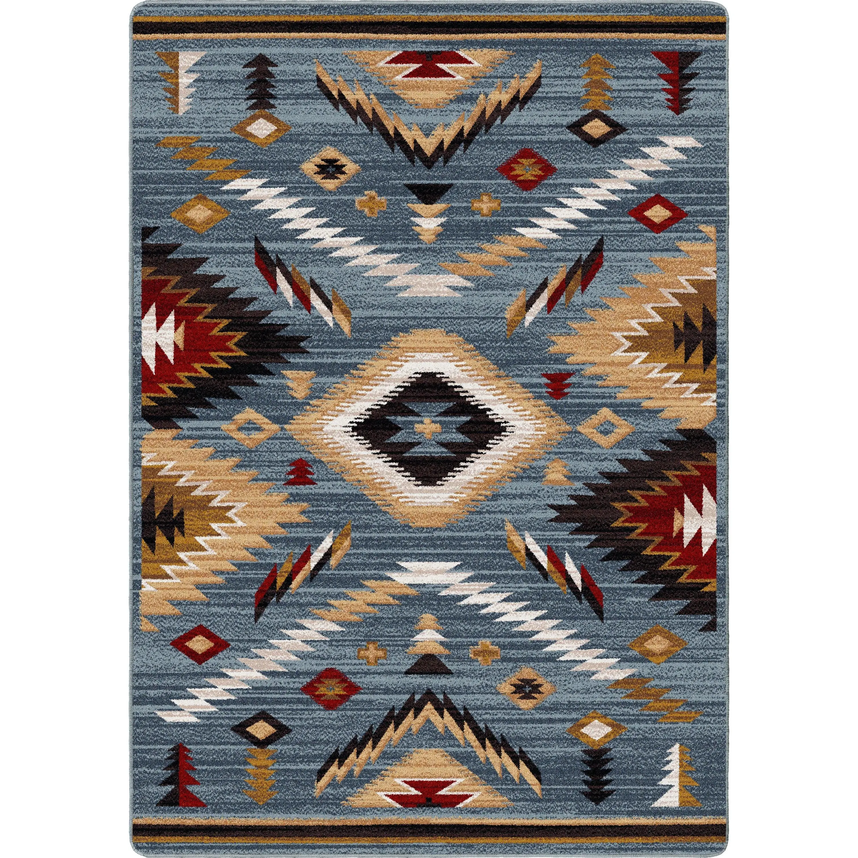 Grand Lodge Horizon Grey Stone Rugs