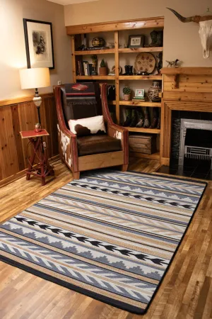 Grand Lodge Progression Rugs in Ginger sectional couch, U-shape sofa