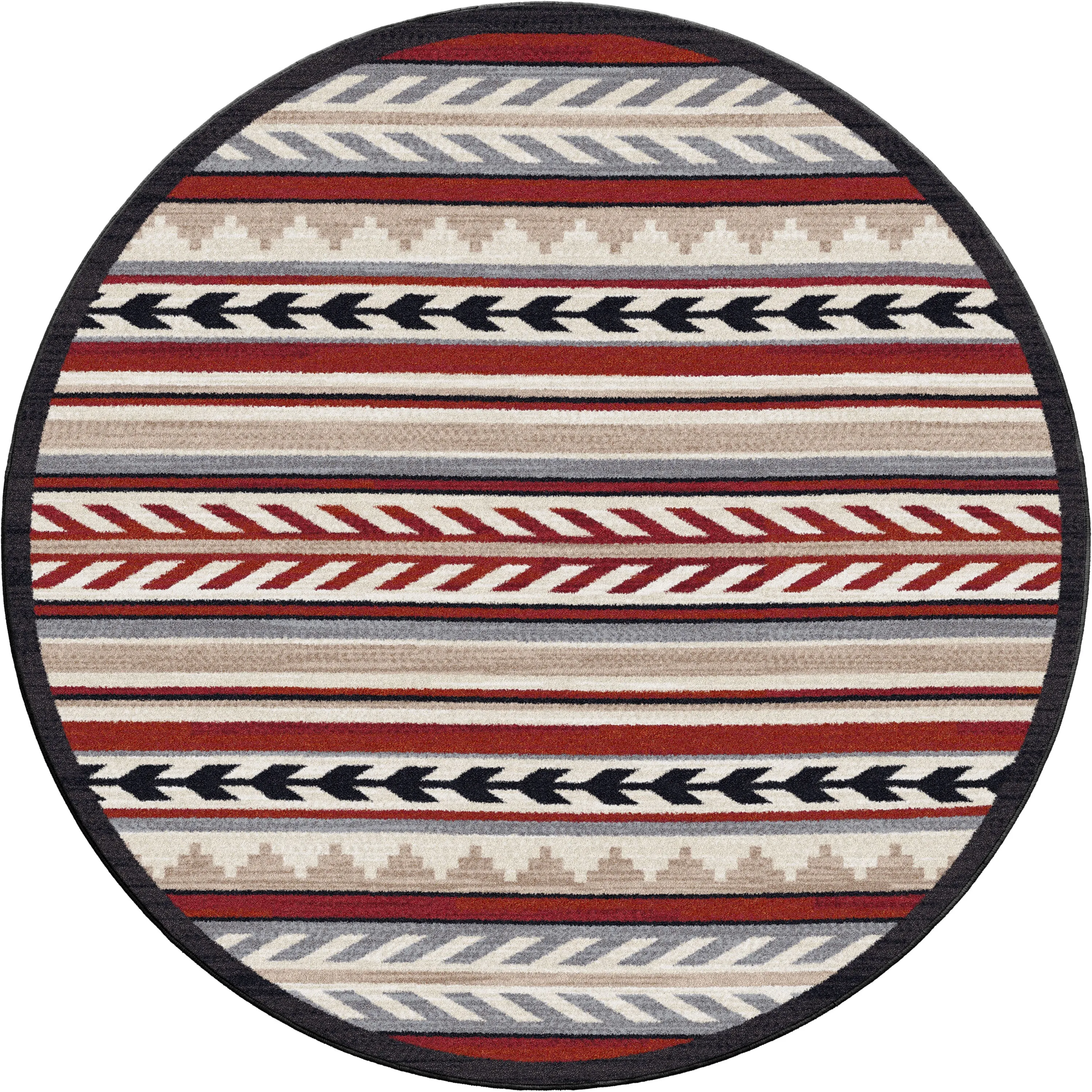 Grand Lodge Progression Rugs in Red