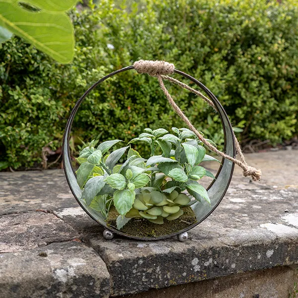 Green Artificial Succulent Plant in a Black Round Iron Pot kitchen essentials, utensils set