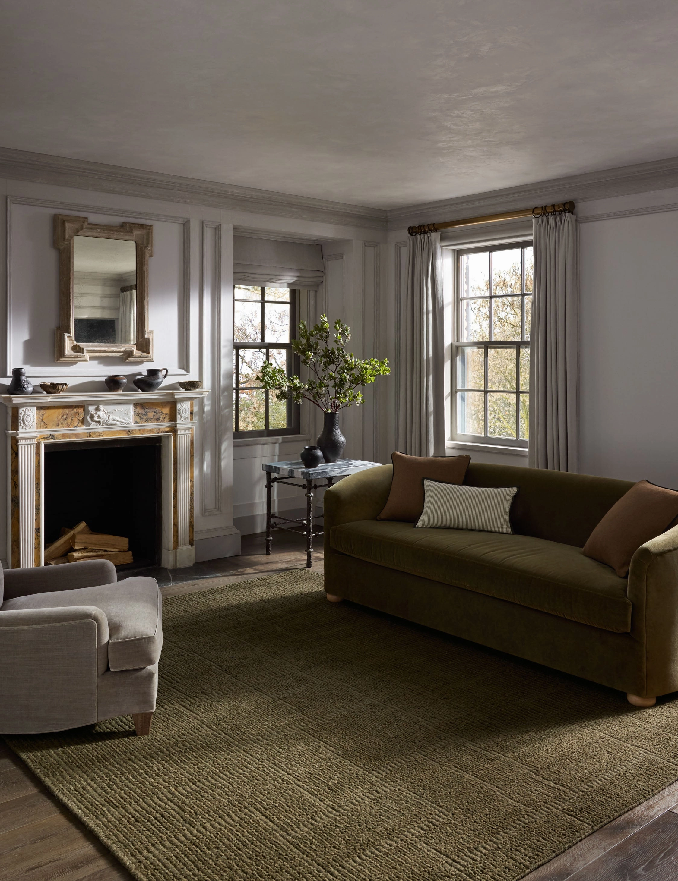Greenwich Hand-Loomed Wool-Blend Rug by Jeremiah Brent x Loloi