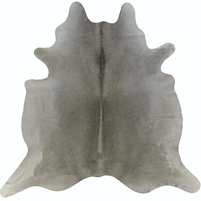 Gris Grey w/ Tan Undertones Cowhide Rug USA rug, patriotic rug