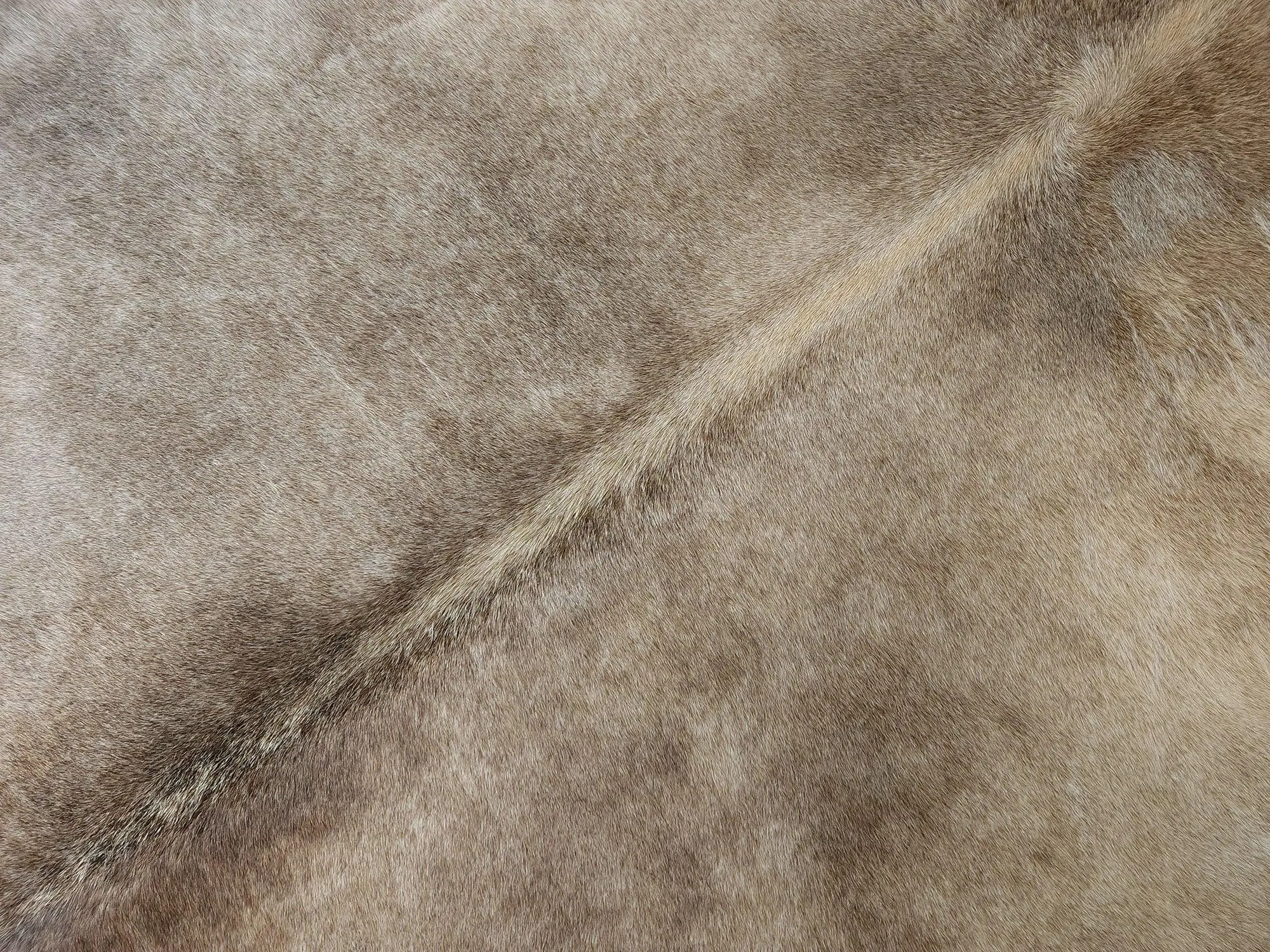 Gris Tan & Grey Cowhide w/ Leather Trim