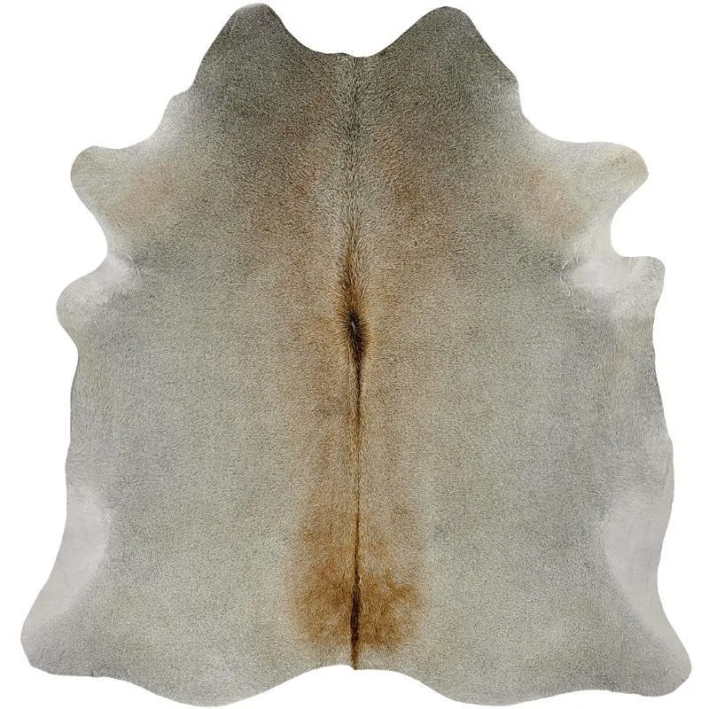 Gris Tan & Grey Mix Cowhide Rug wall decor, home accessories