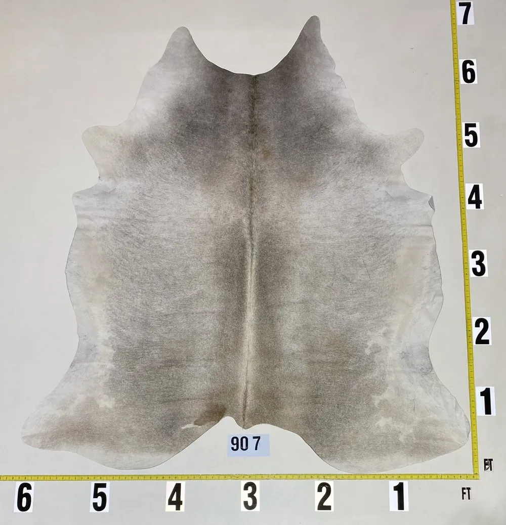 Gris Tan & Grey White Special Cowhide Rug