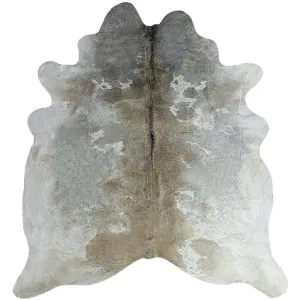 Gris Tan & Grey White Special Cowhide Rug USA rug, patriotic rug