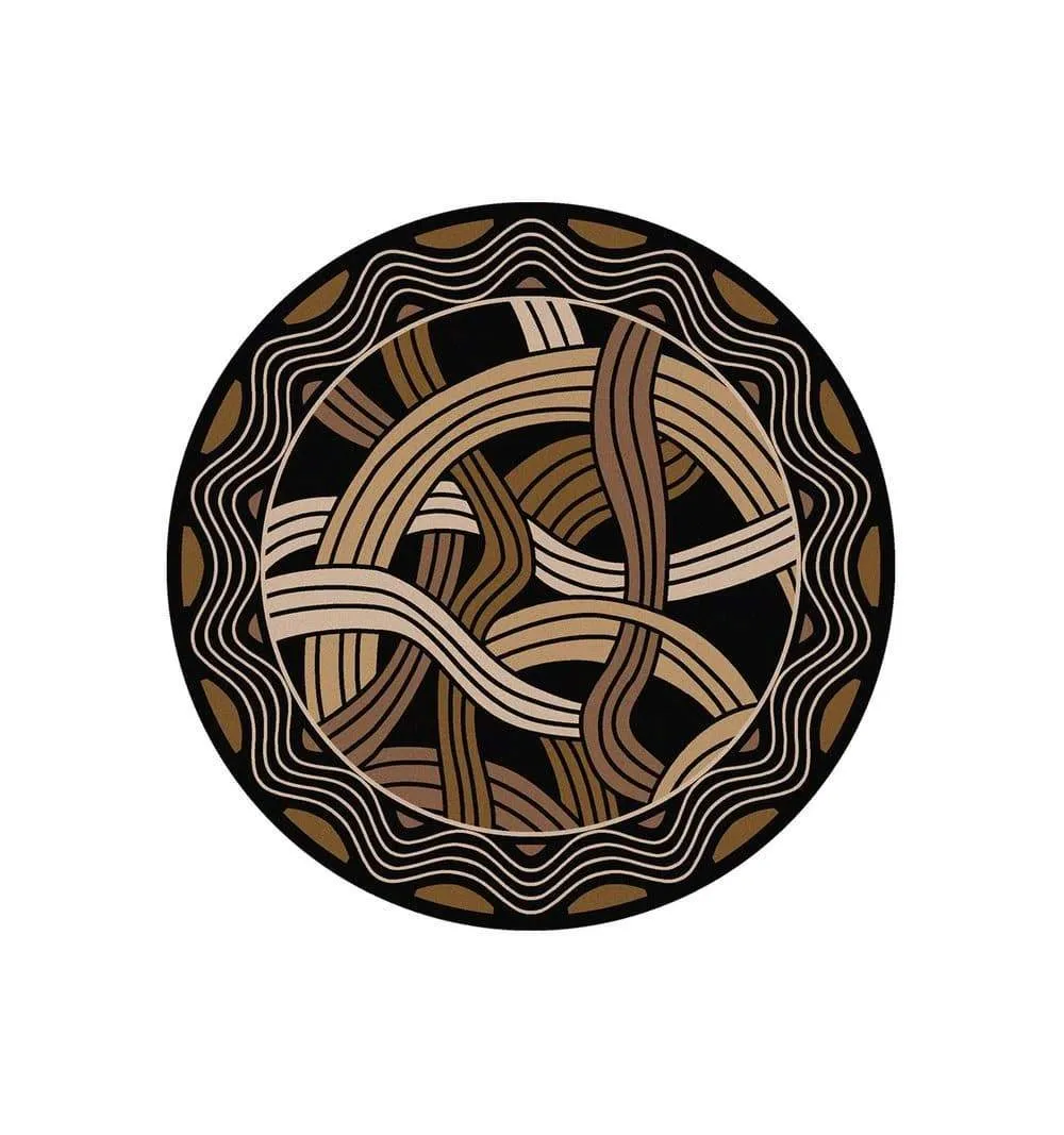 Hand Coiled Look Rugs
