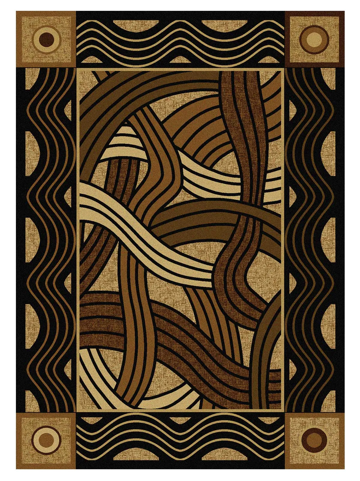 Hand Coiled Look Rugs