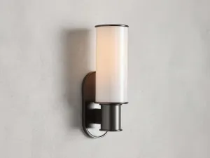 Harlin Bronze Sconce in Milk