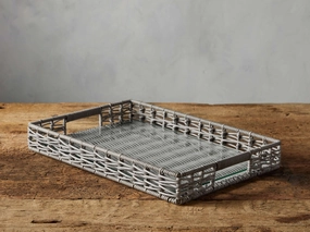 Hatteras Serving Tray in Grey