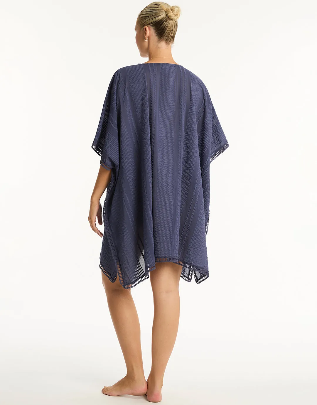 Heatwave Kaftan - Indigo