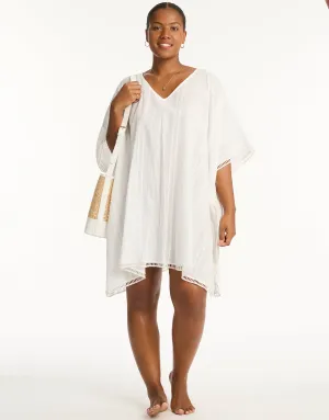 Heatwave Kaftan - White