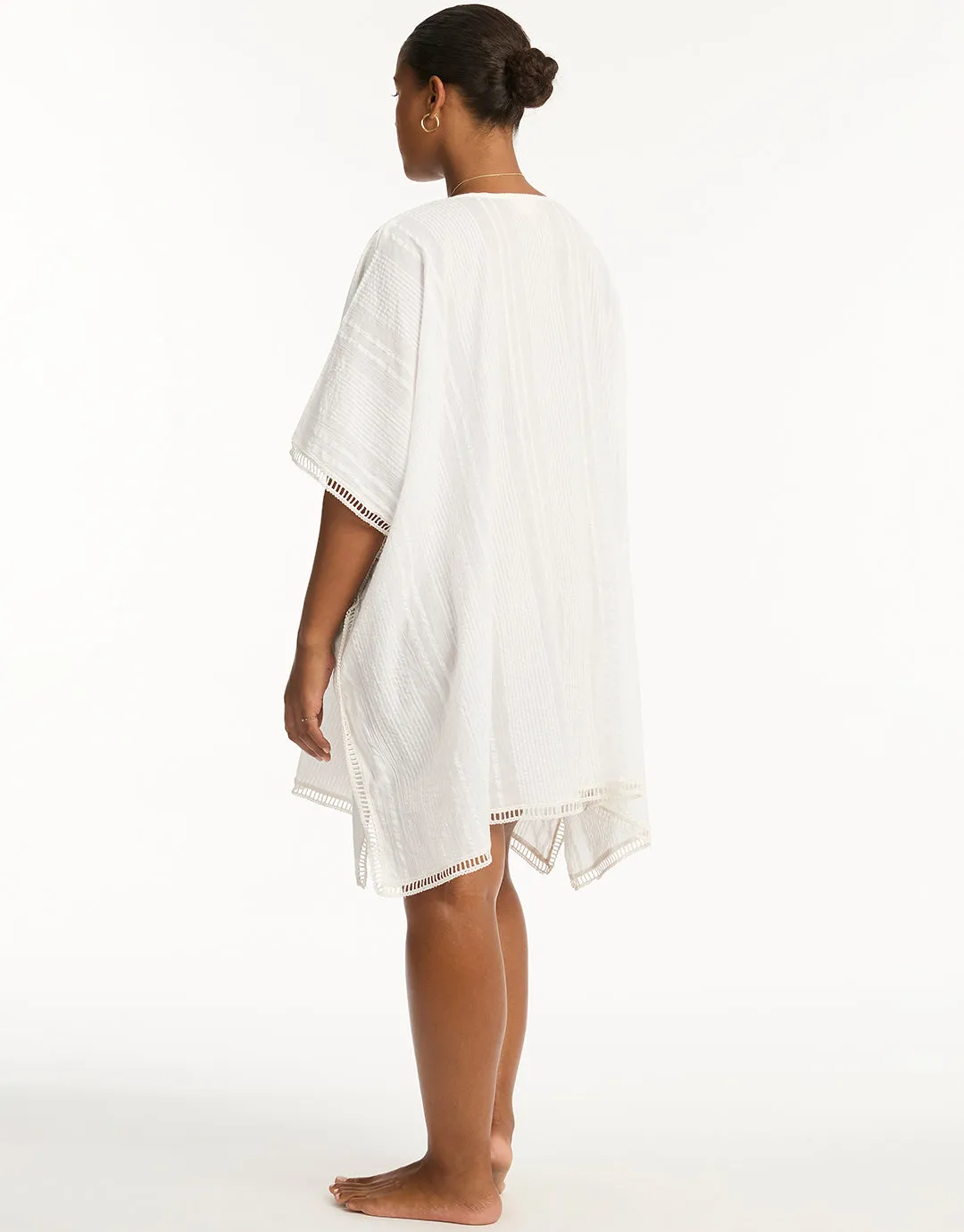 Heatwave Kaftan - White