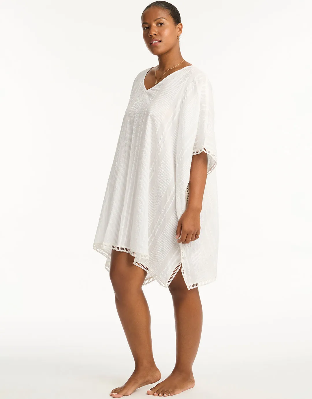 Heatwave Kaftan - White