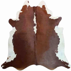 Hereford Pattern Cowhide Rugs sectional couch, U-shape sofa