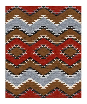 Heritage Southwestern Oversize Area Rug serving tray, cheese board