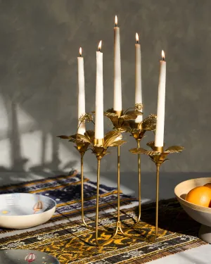 Hibiscus Candle Holder barware set, cocktail shaker