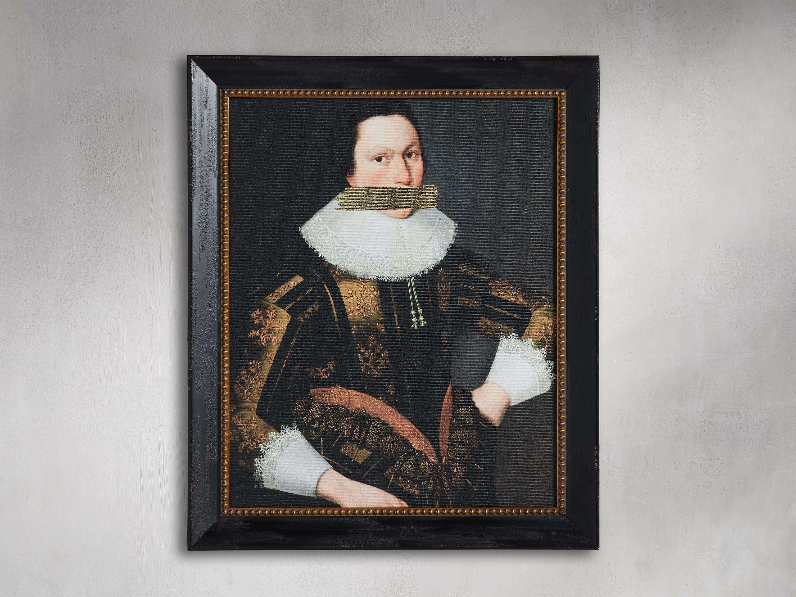 High Society II Framed Print