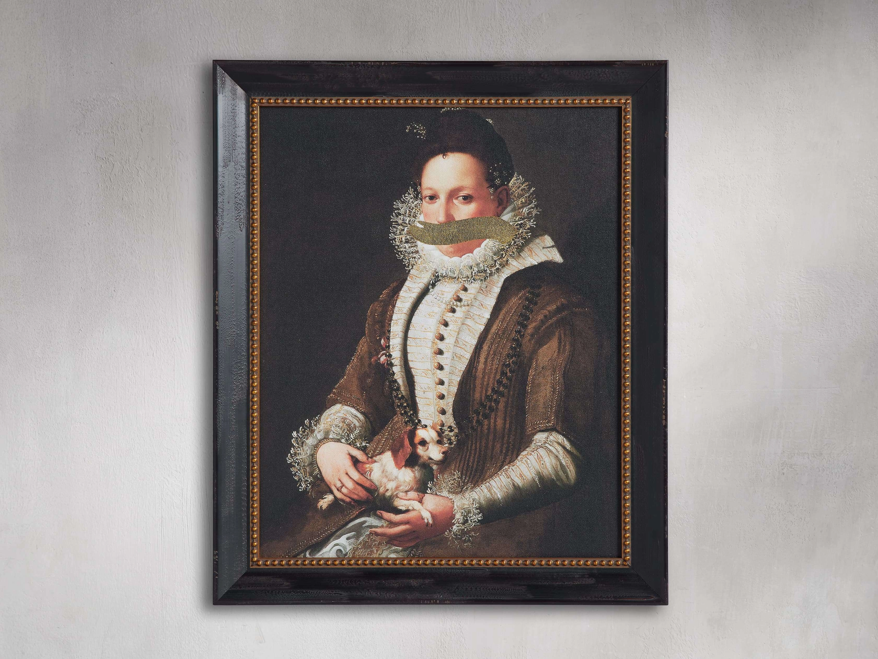 High Society III Framed Print