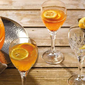 Highclere Goblets, Set of 4 ceramic platter, appetizer tray