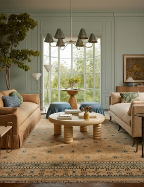 Hirsh Hand-Knotted Wool Rug