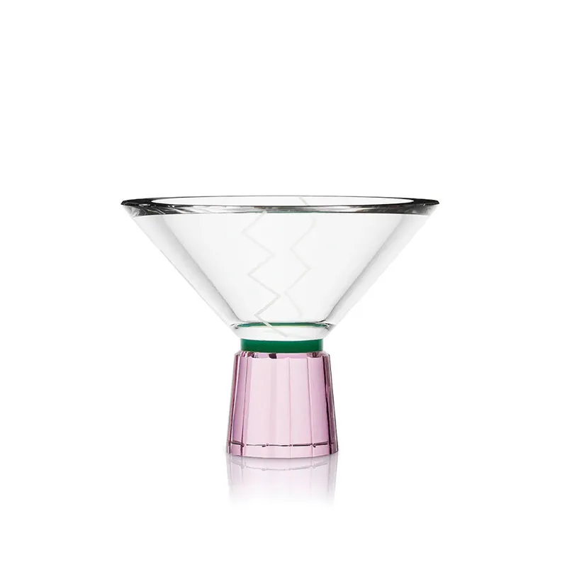 Hope Bowl Clear/Mint/Rose, 14cm