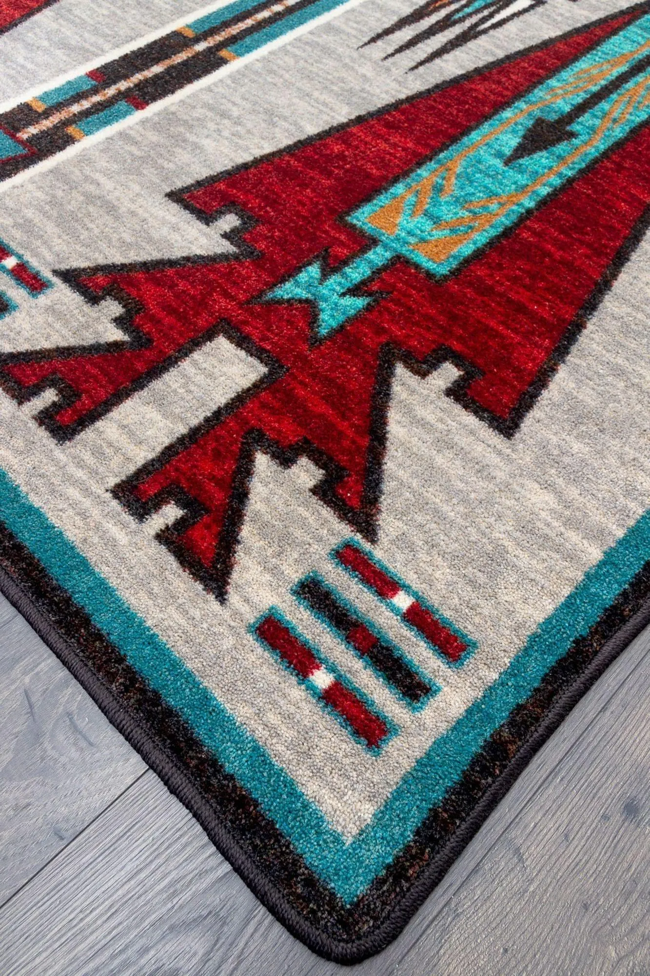 Horse Thieves Area & Accent Rugs (Turquoise)